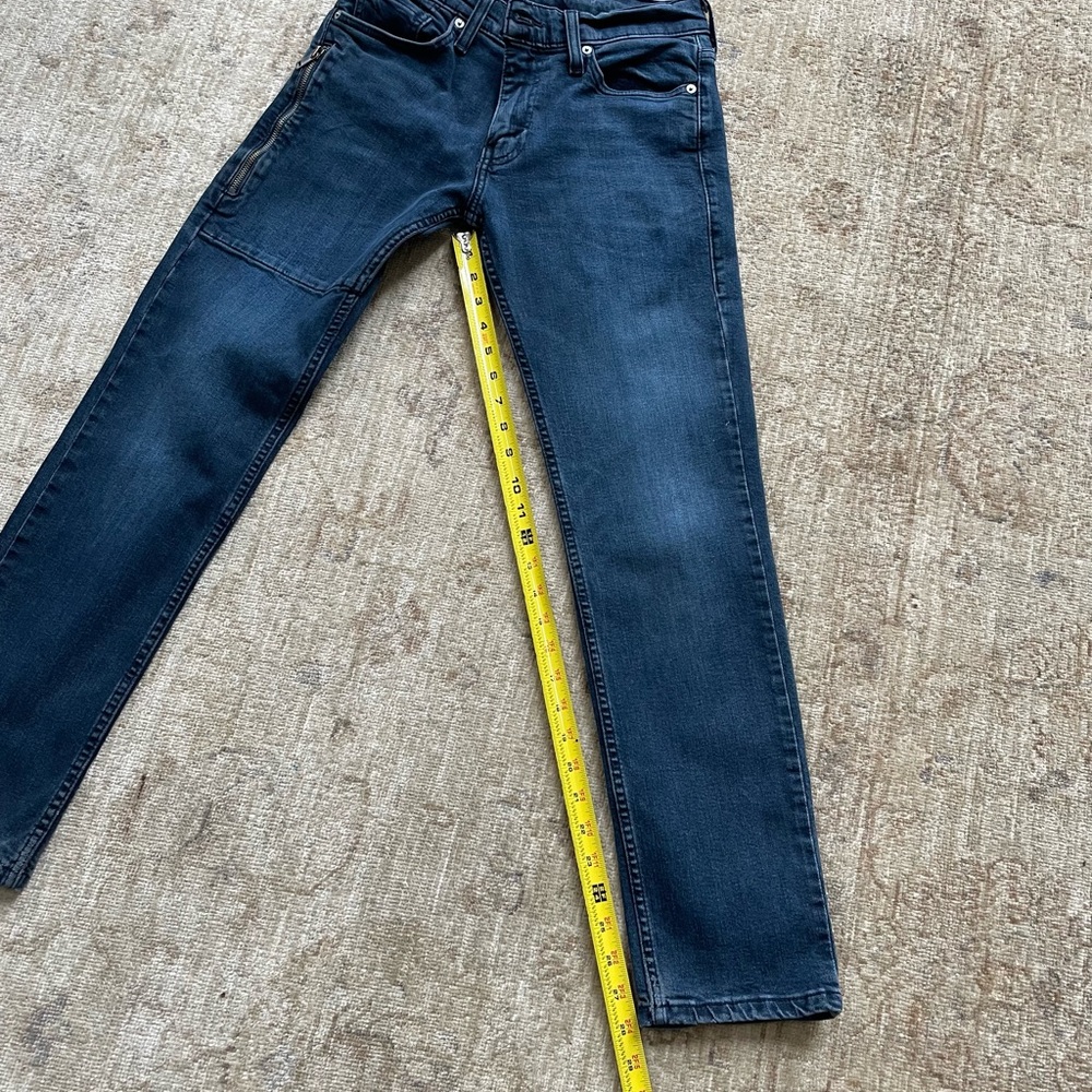 Dark Blue Levi’s 511 Women's Straight Leg Jeans - Picture 5 of 13
